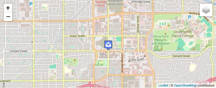 Map of ZIP Code 91365 in Woodland Hills, CA — click to open interactive map