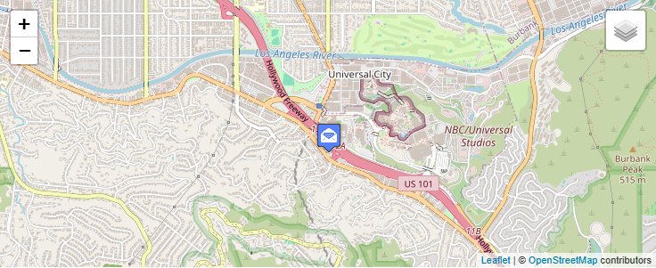 Map of ZIP Code 91618 in North Hollywood, CA — click to open interactive map