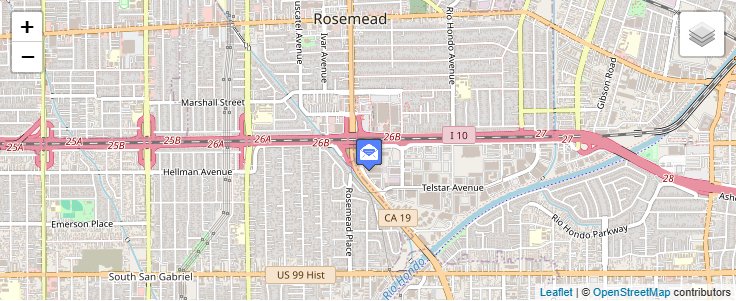 Map of ZIP Code 91735 in El Monte, CA — click to open interactive map