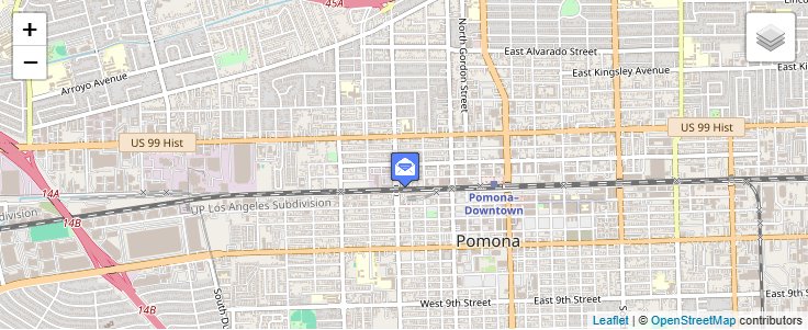 Map of ZIP Code 91769 in Pomona, CA — click to open interactive map