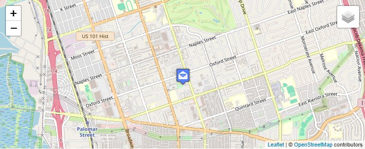 Map of ZIP Code 91909 in Chula Vista, CA — click to open interactive map