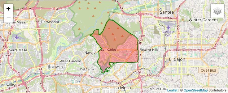 (๑˃̵ᴗ˂̵) ZIP Code 92119 - San Diego, California | Map, Demographics, Income