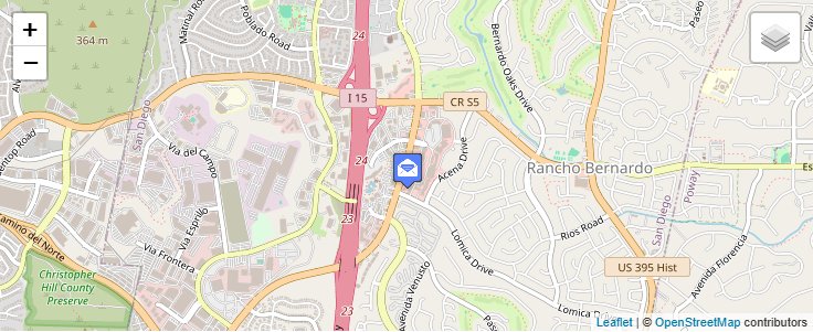 Map of ZIP Code 92198 in San Diego, CA — click to open interactive map
