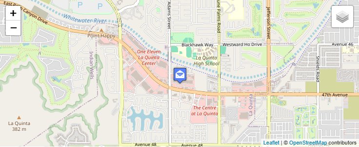 Map of ZIP Code 92248 in La Quinta, CA — click to open interactive map