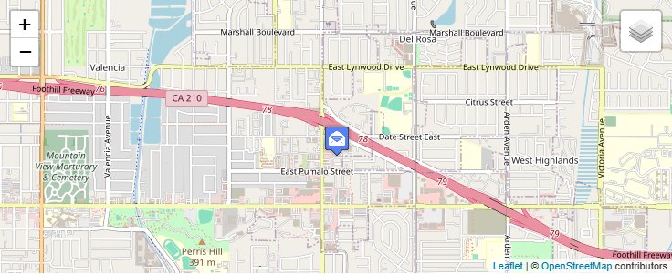 Map of ZIP Code 92413 in San Bernardino, CA — click to open interactive map