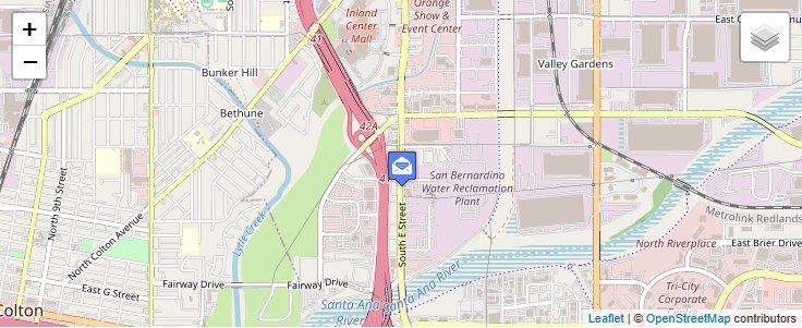 Map of ZIP Code 92423 in San Bernardino, CA — click to open interactive map
