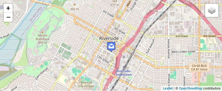 Map of ZIP Code 92502 in Riverside, CA — click to open interactive map