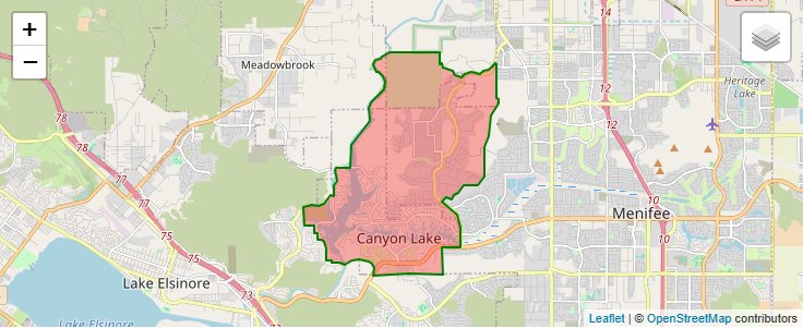 ZIP Code 92587 - Menifee, California | Map, Demographics, Income