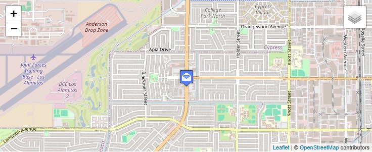 Map of ZIP Code 92846 in Garden Grove, CA — click to open interactive map