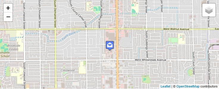 Map of ZIP Code 93278 in Visalia, CA — click to open interactive map
