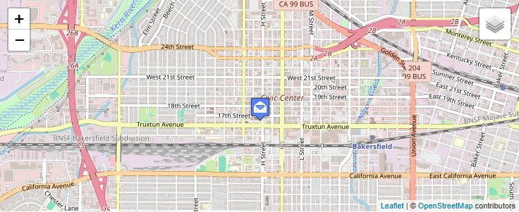 Map of ZIP Code 93302 in Bakersfield, CA — click to open interactive map