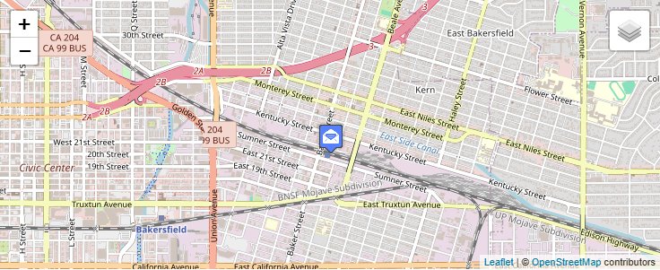 Map of ZIP Code 93385 in Bakersfield, CA — click to open interactive map