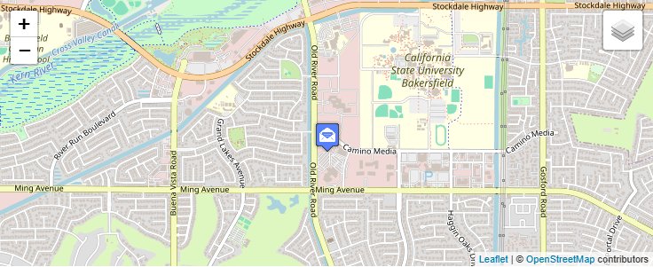 Map of ZIP Code 93390 in Bakersfield, CA — click to open interactive map
