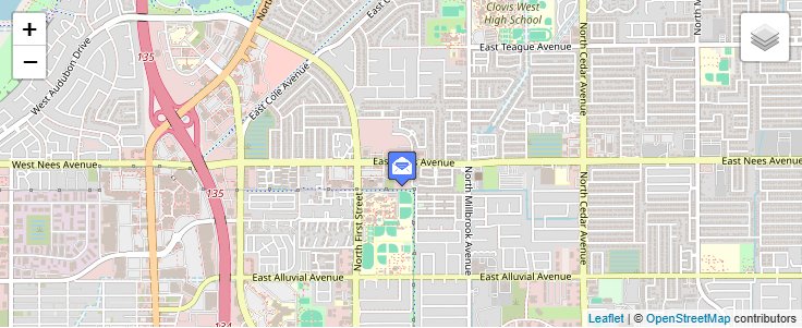 Map of ZIP Code 93729 in Fresno, CA — click to open interactive map