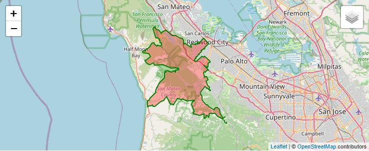 ZIP Code 94062 - Redwood City, California | Map, Demographics