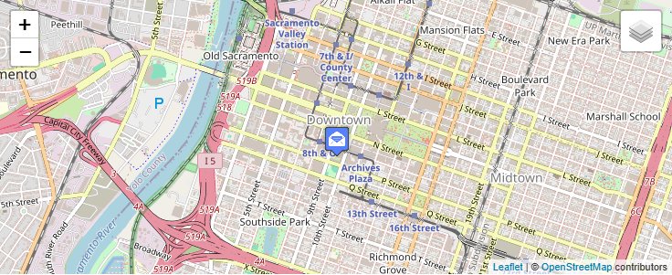 Map of ZIP Code 94236 in Sacramento, CA — click to open interactive map