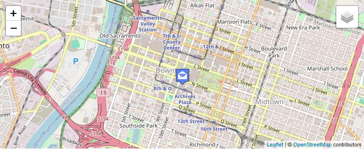 Map of ZIP Code 94248 in Sacramento, CA — click to open interactive map