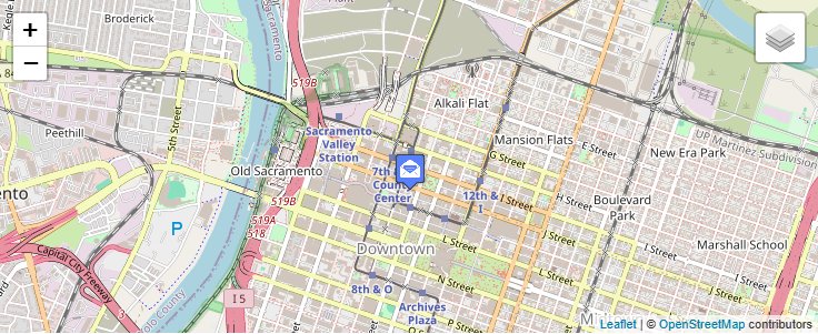 Map of ZIP Code 94269 in Sacramento, CA — click to open interactive map