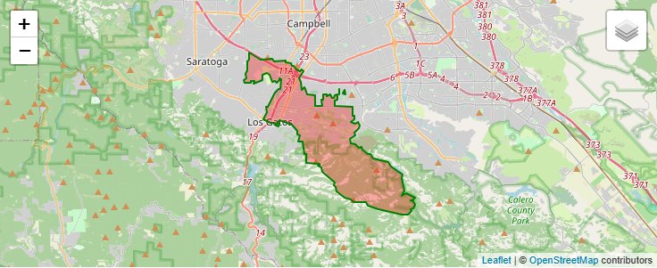 ZIP Code 95032 - Los Gatos, California | Map, Demographics, Income