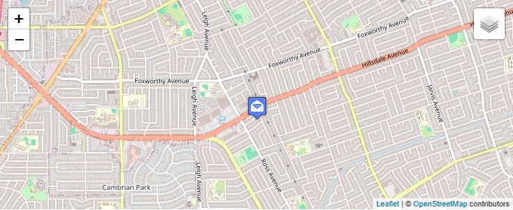 Map of ZIP Code 95154 in San Jose, CA — click to open interactive map