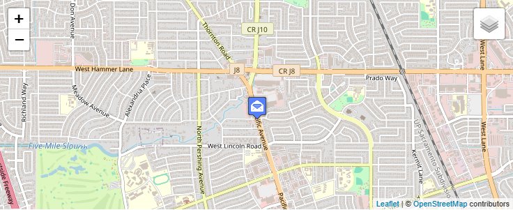 Map of ZIP Code 95269 in Stockton, CA — click to open interactive map