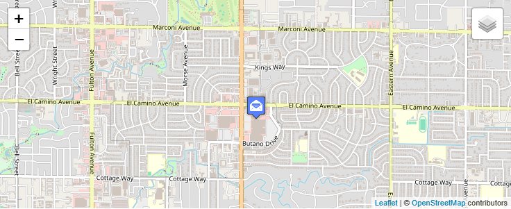 Map of ZIP Code 95860 in Sacramento, CA — click to open interactive map