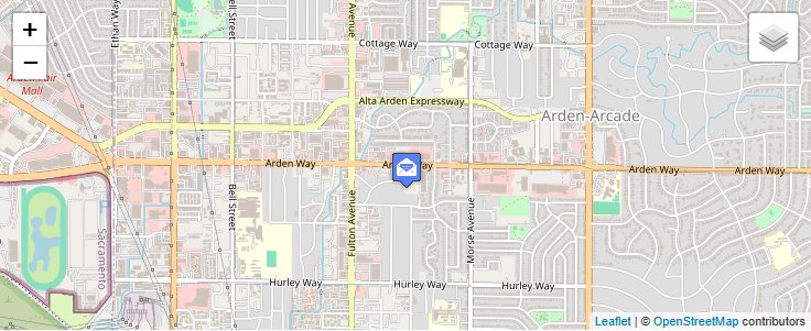 Map of ZIP Code 95865 in Sacramento, CA — click to open interactive map