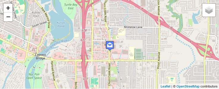 Map of ZIP Code 96049 in Redding, CA — click to open interactive map
