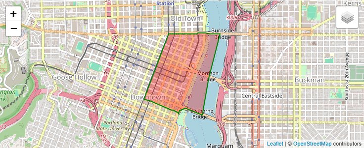 USA ZIP Code 97204 - Portland, Oregon | Map, Demographics, Income
