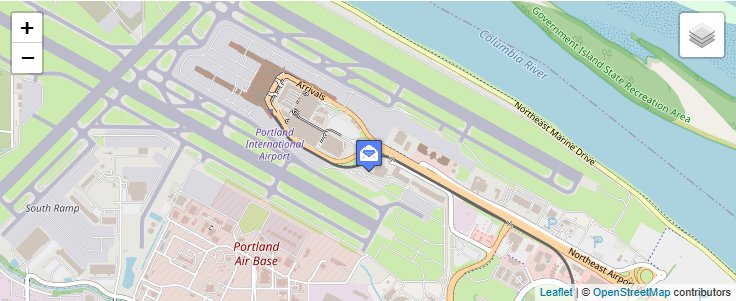 Map of ZIP Code 97238 in Portland, OR — click to open interactive map