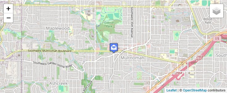 Map of ZIP Code 97280 in Portland, OR — click to open interactive map