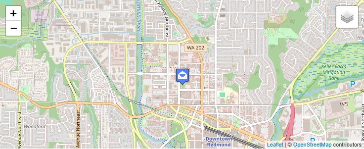 Map of ZIP Code 98073 in Redmond, WA — click to open interactive map