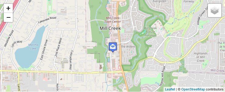 Map of ZIP Code 98082 in Mill Creek, WA — click to open interactive map