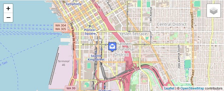 Map of ZIP Code 98114 in Seattle, WA — click to open interactive map