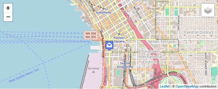 Map of ZIP Code 98194 in Seattle, WA — click to open interactive map
