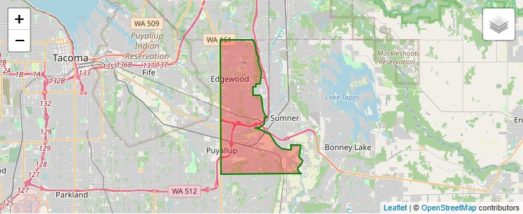 ZIP Code 98372 - Puyallup, Washington | Map, Demographics, Income