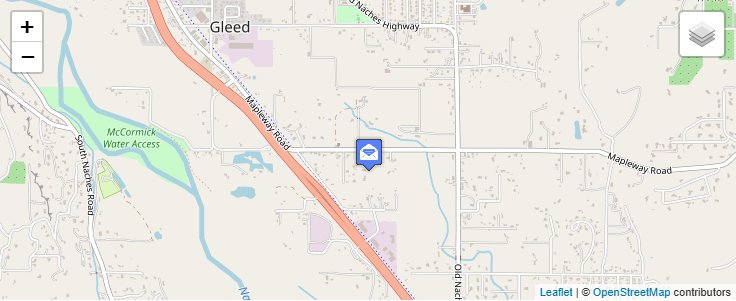Map of ZIP Code 98904 in Yakima, WA — click to open interactive map