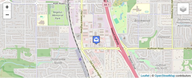 Map of ZIP Code 99511 in Anchorage, AK — click to open interactive map